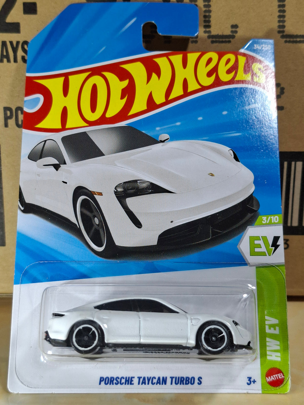 Hot Wheels Porsche Taycan Turbo S - HW EV