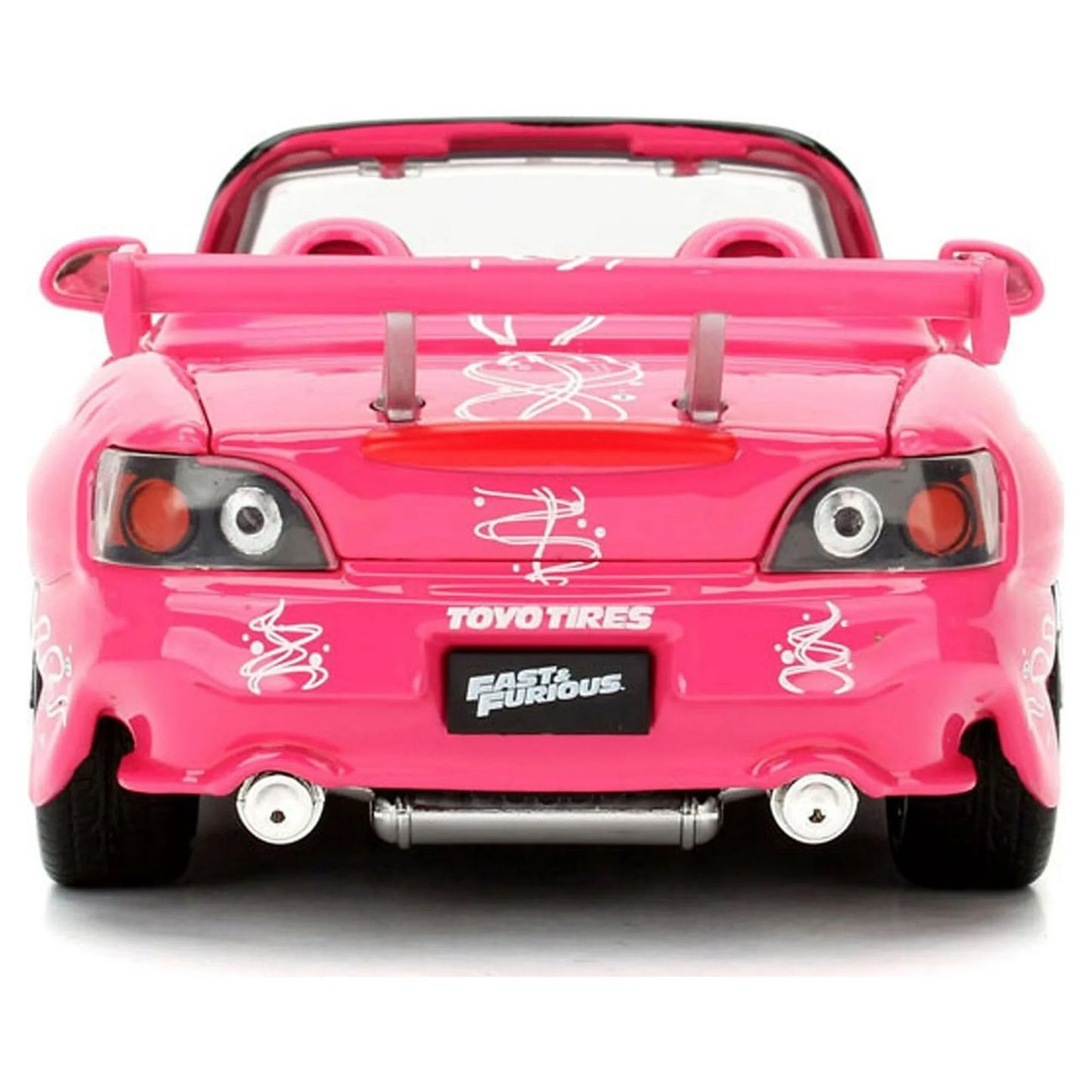 Yuki Honda S2000 Rosado carro jada 1/24