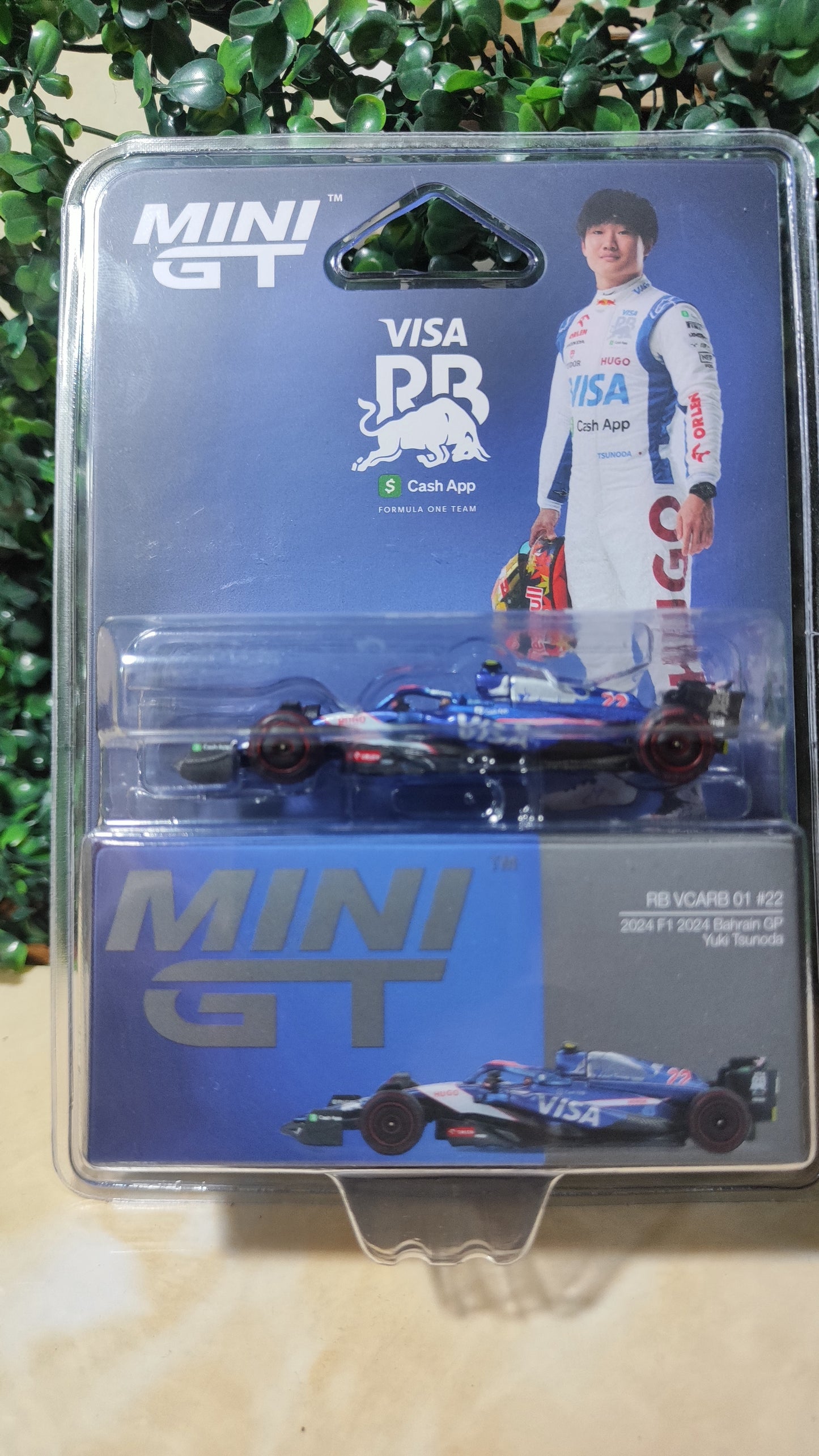 RB VCARB 01 #22 | 2024 F1 Guyan GP Yuki Tsunoda | Mini GT