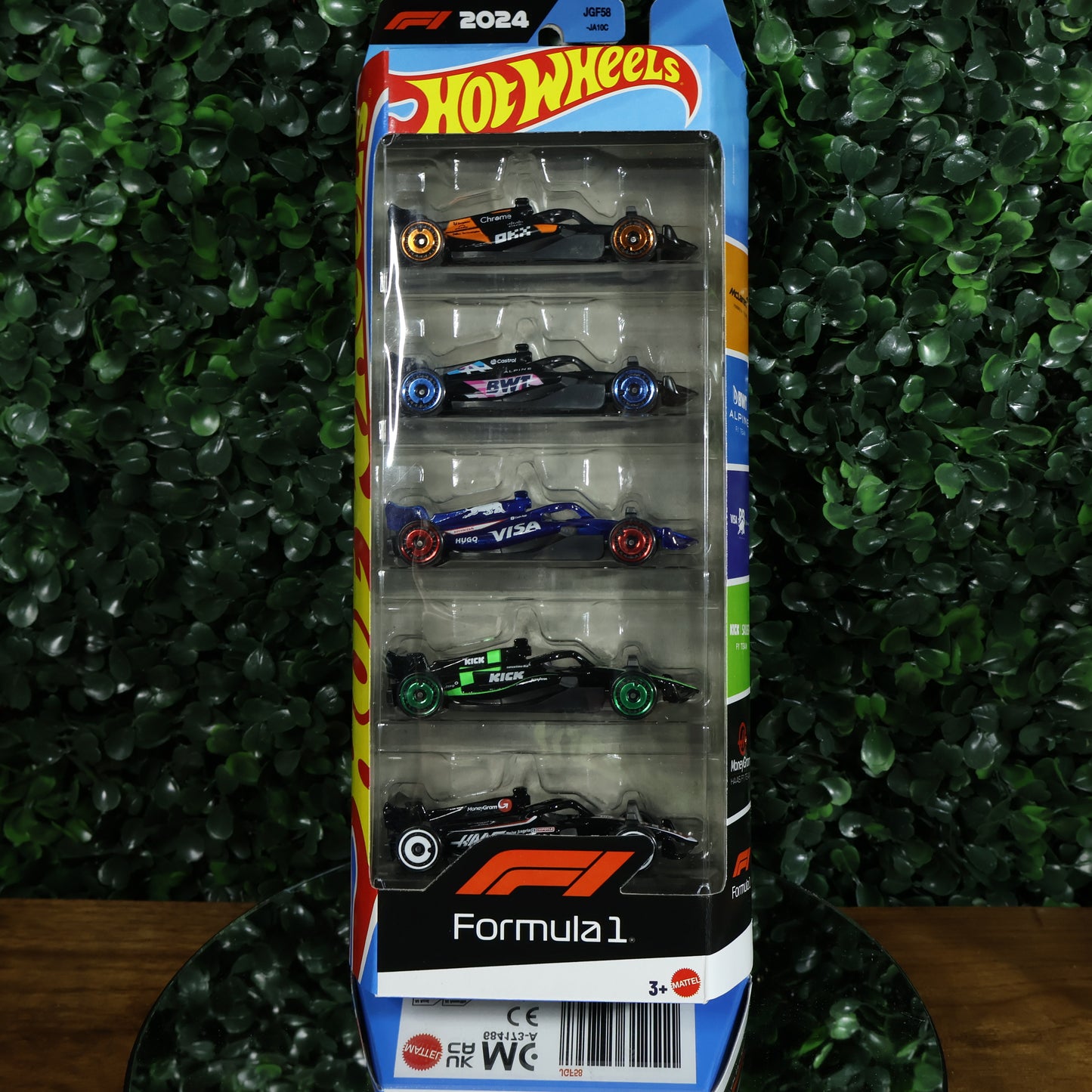5 Pack Hotwheels Formula 1