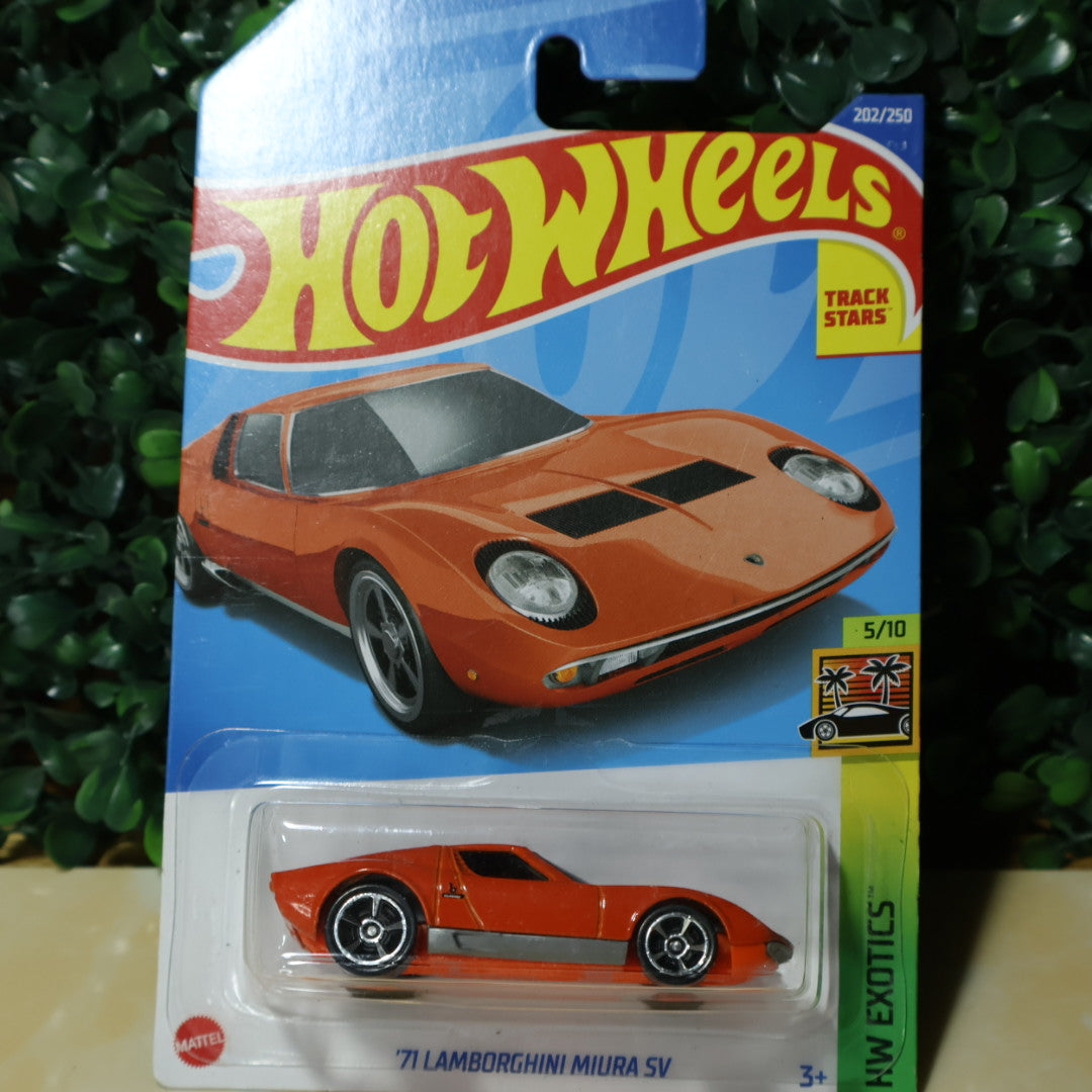 Hot Wheels '71 Lamborghini Miura SV