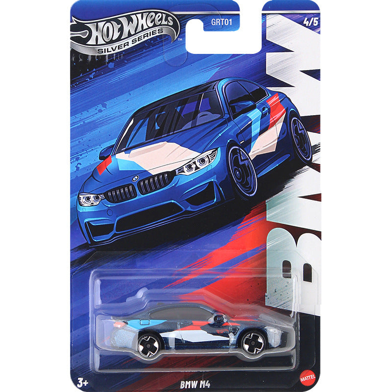 Hw BMW M4 silver series