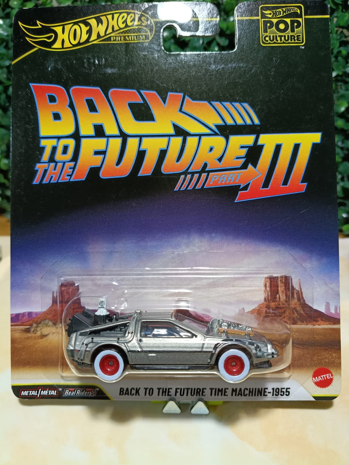 Hot Wheels Pop Culture Back to the Future Time Machine-1955