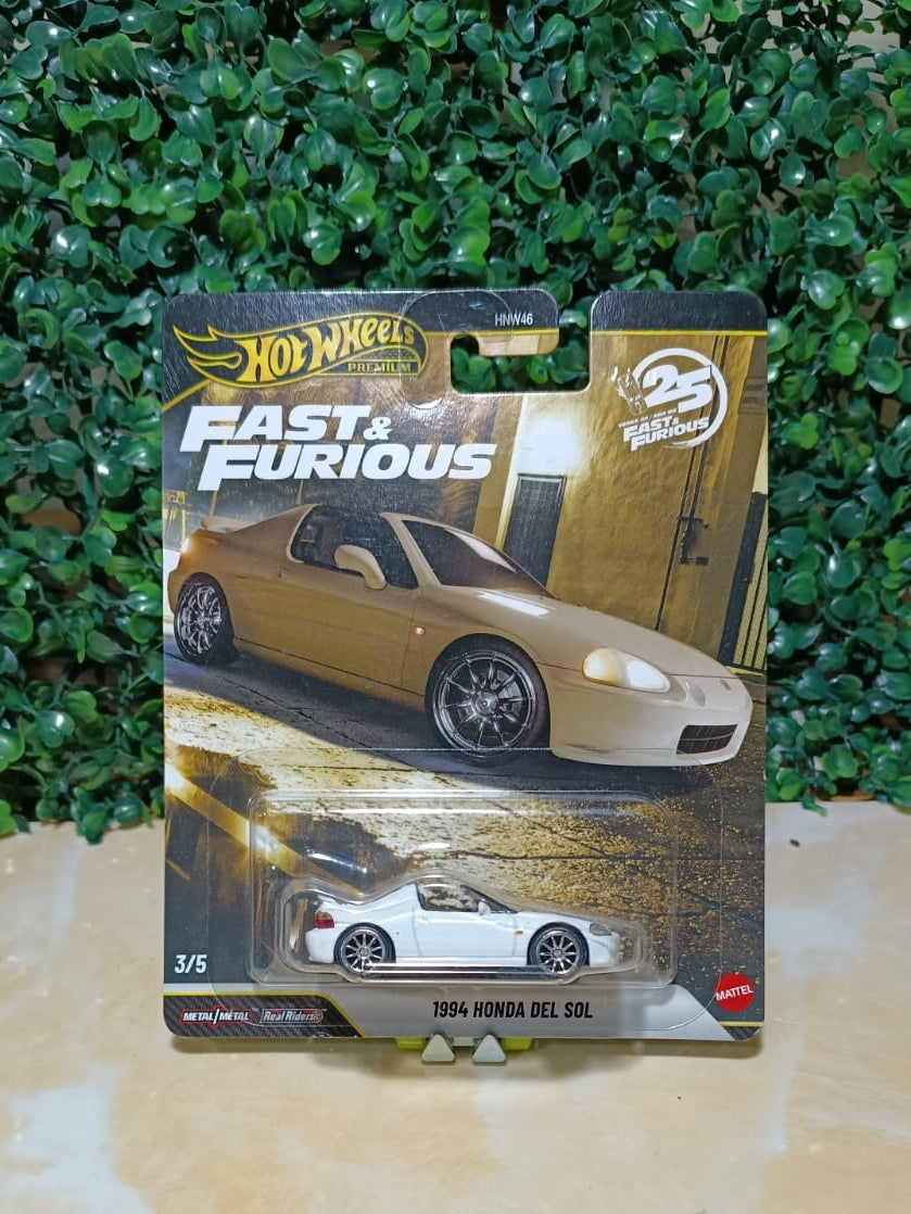 1994 Honda Del Sol - Hot Wheels Premium Fast & Furious