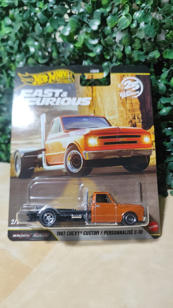 1967 Chevy Custom C-10 - Hot Wheels Fast & Furious 25 Aniversario