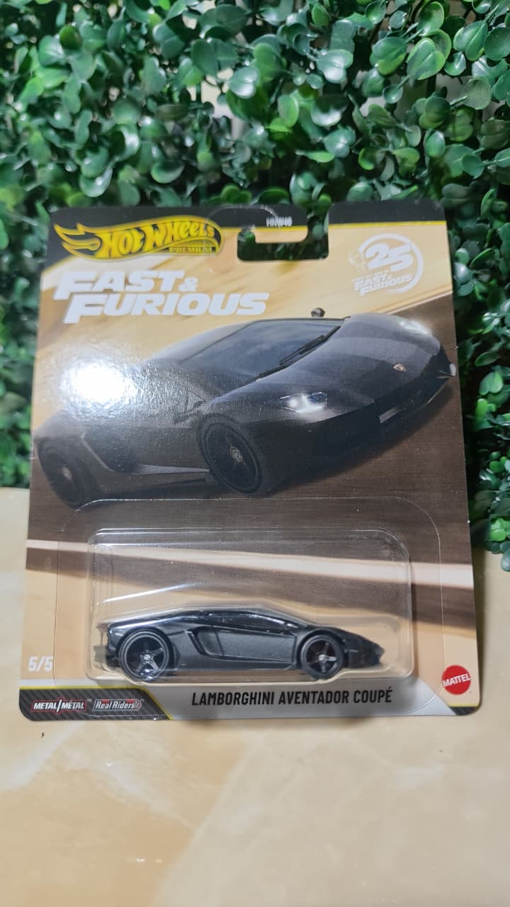 Lamborghini Aventador Coupé - Hot Wheels Fast & Furious 25 Aniversario