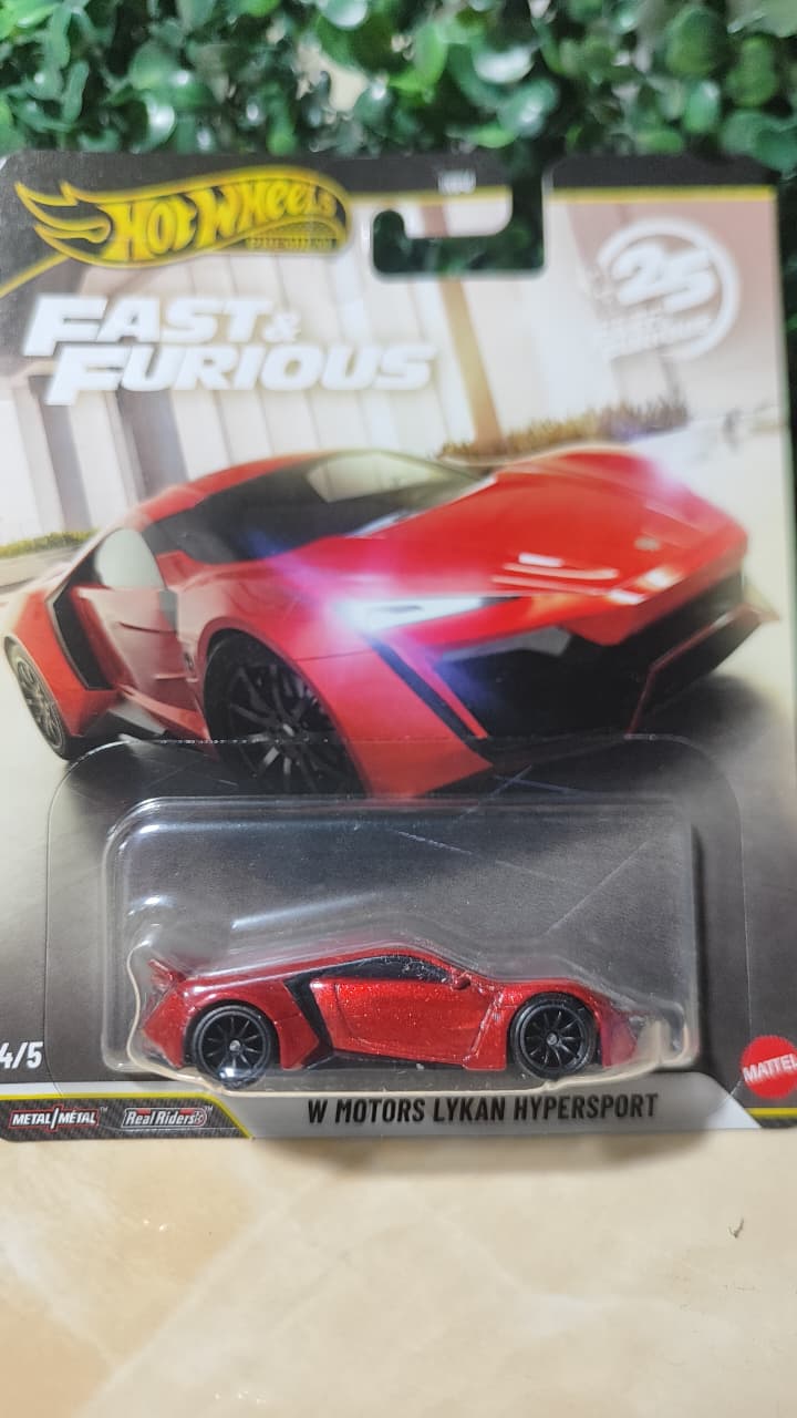 W Motors Lykan HyperSport - Hot Wheels Fast & Furious