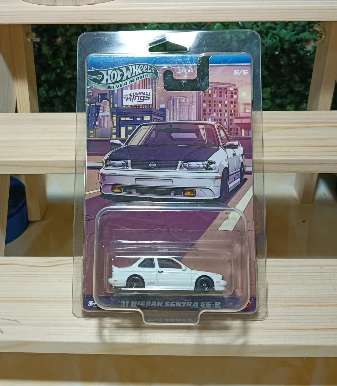 '91 Nissan Sentra SE-R - Hot Wheels Silver Series