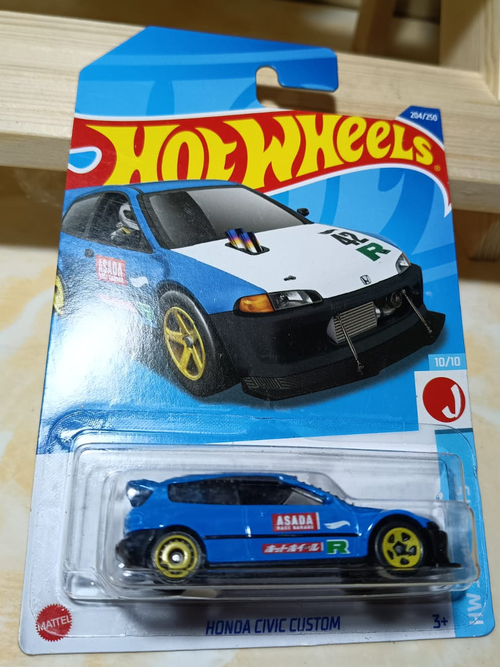 Hot Wheels Honda Civic Custom - HW J-Imports
