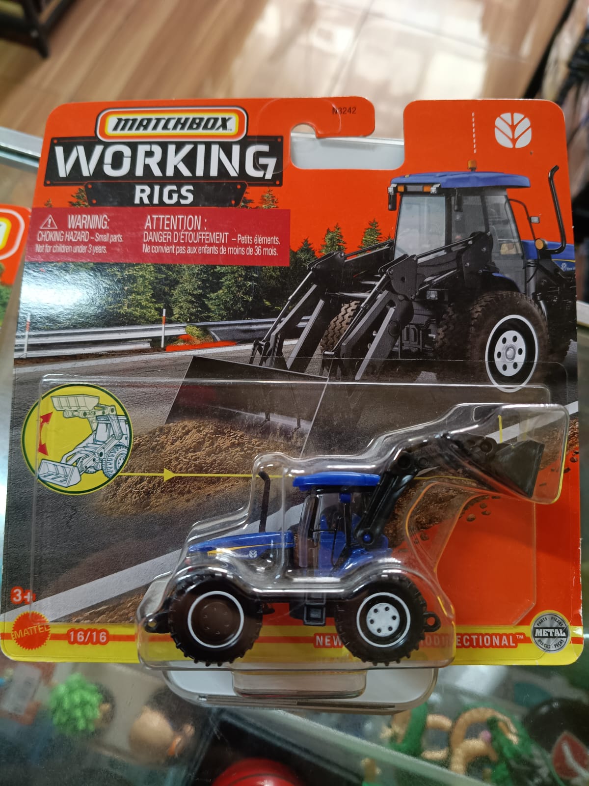 Matchbox Working Rigs New Holland Bi-Directional Tractor 16/16