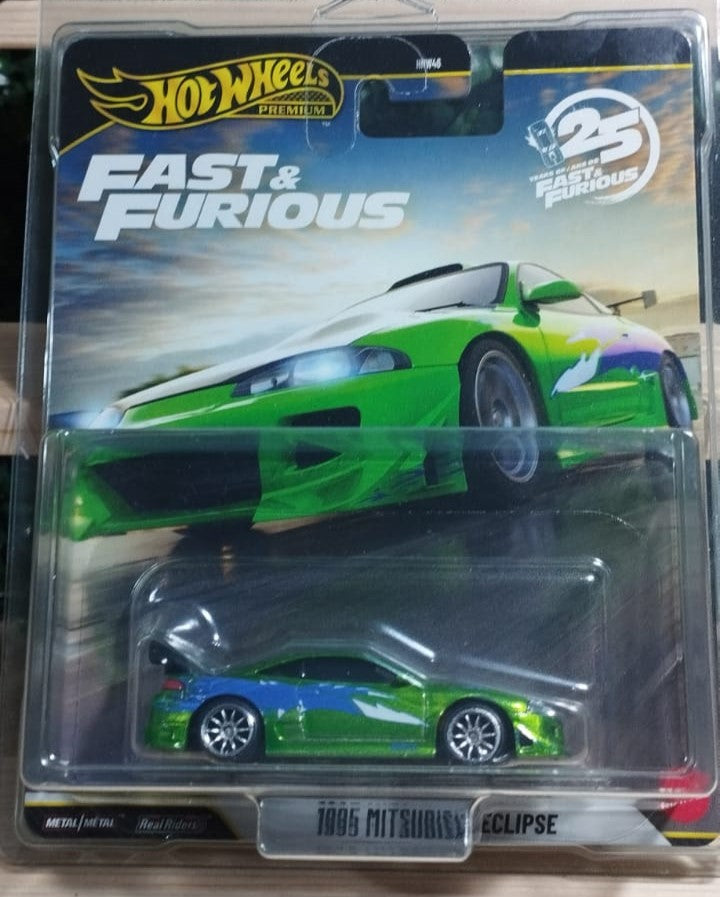 Hot Wheels Premium Fast & Furious 25 - 1995 Mitsubishi Eclipse