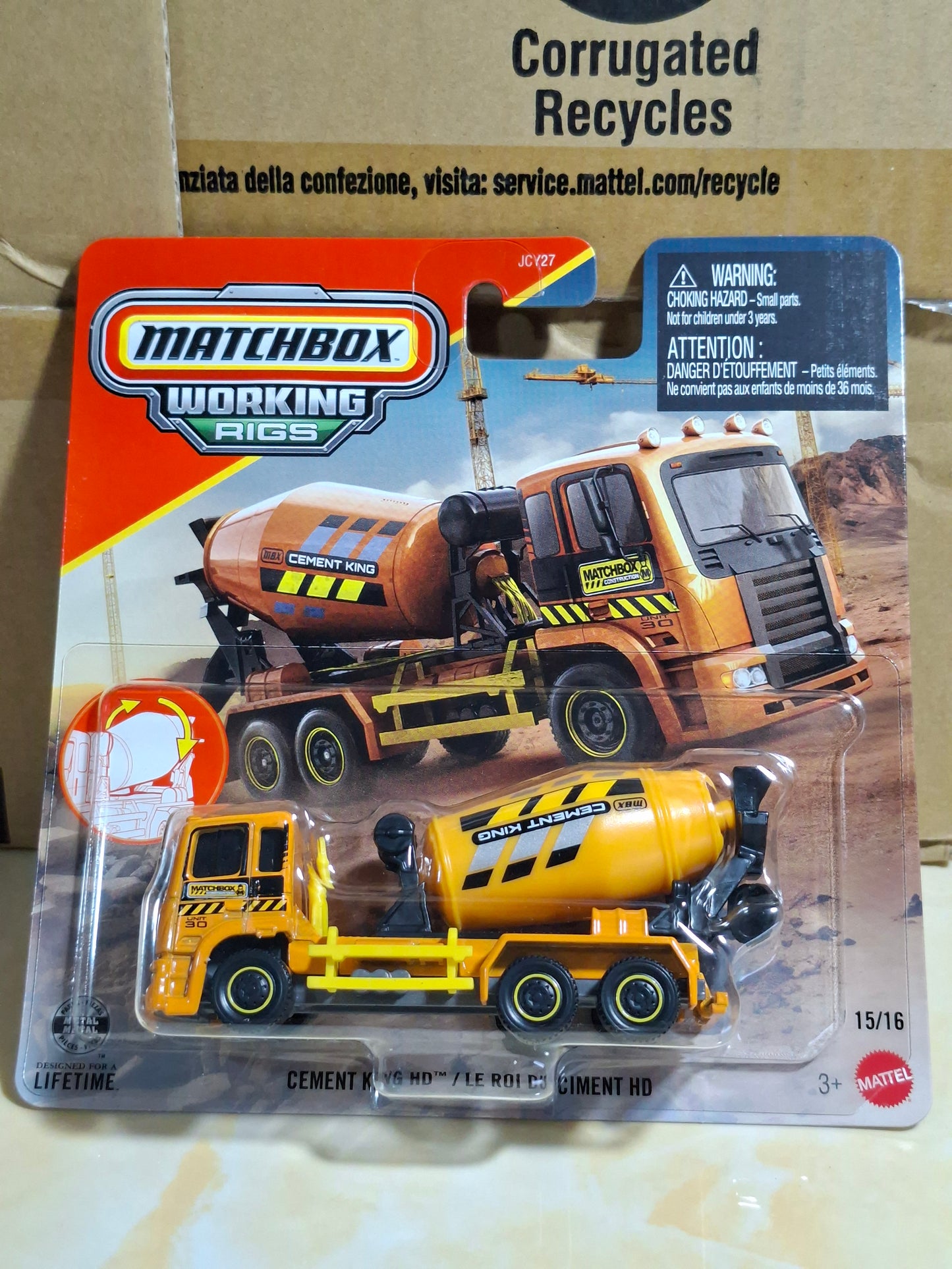 Matchbox Working Rigs - Cement King HD
