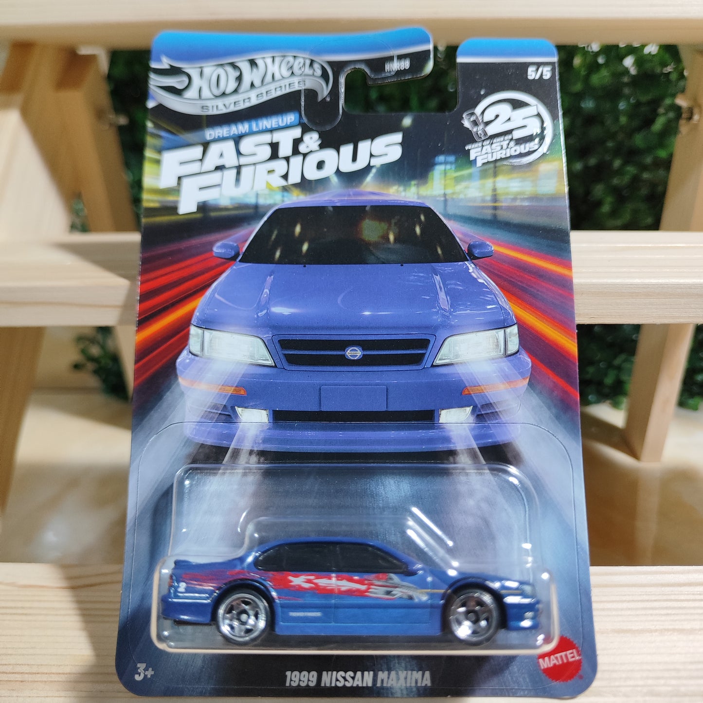 1999 Nissan Maxima - Hot Wheels Silver Series Fast & Furious 25 Aniversario
