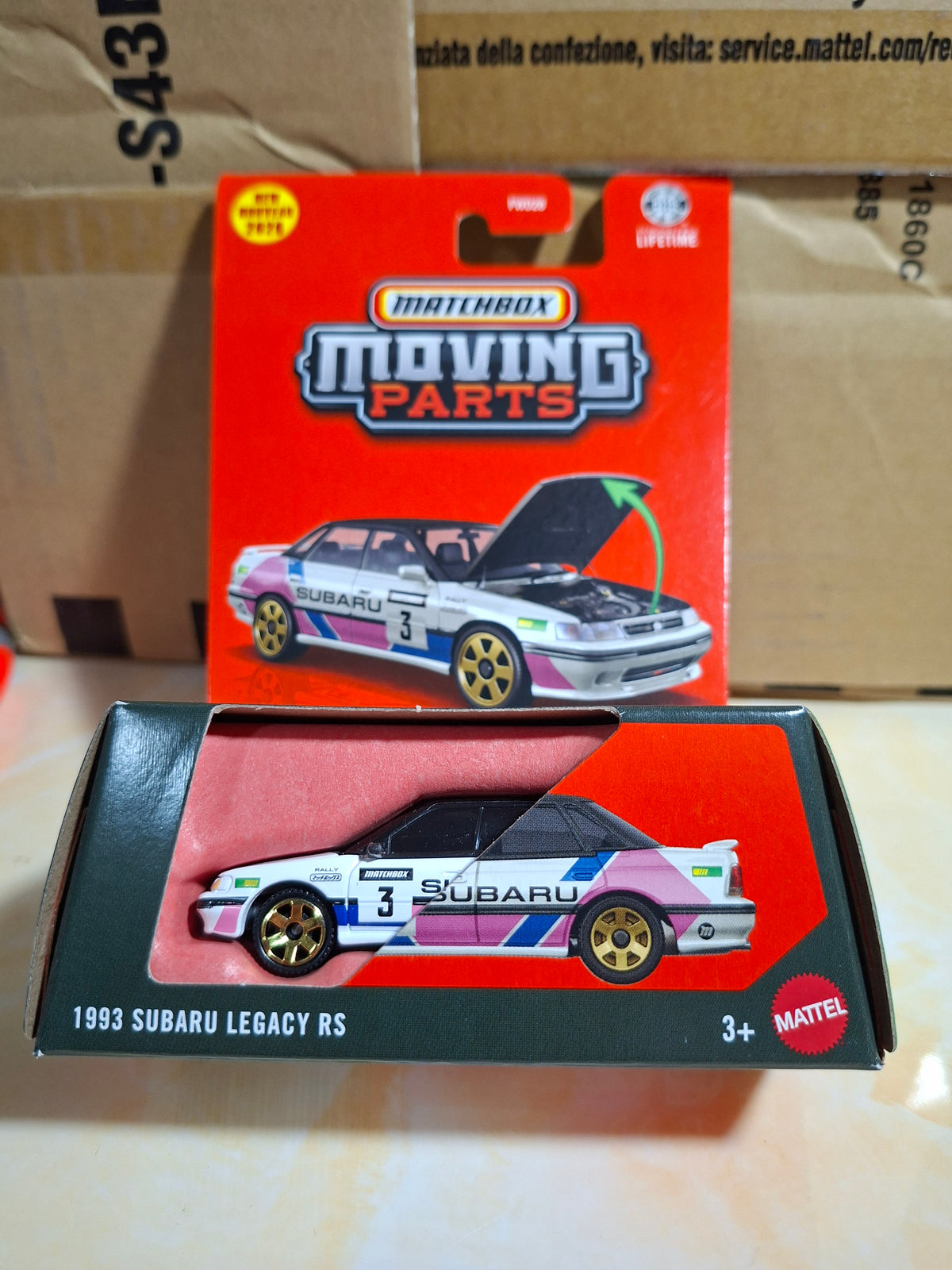 Matchbox Moving Parts - 1993 Subaru Legacy RS
