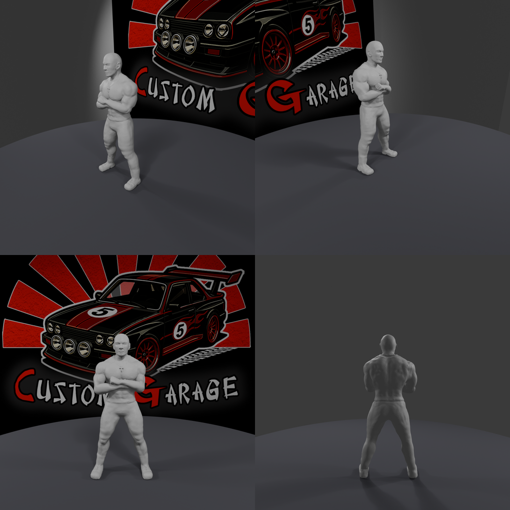 Figuras 3D - Fast & Furious Inspired