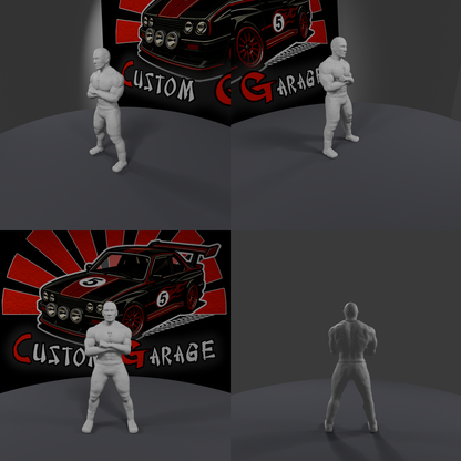 Figuras 3D - Fast & Furious Inspired