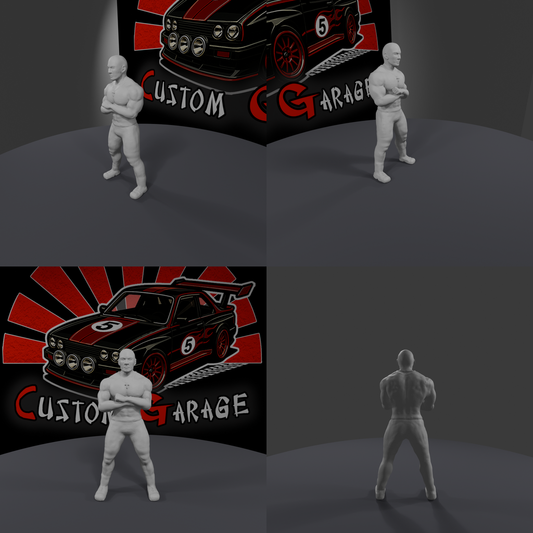 Figuras 3D - Fast & Furious Inspired