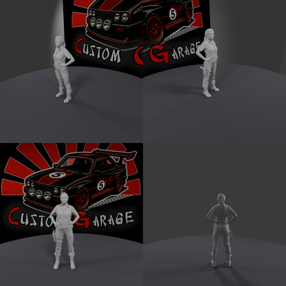 Figuras 3D - Fast & Furious Inspired