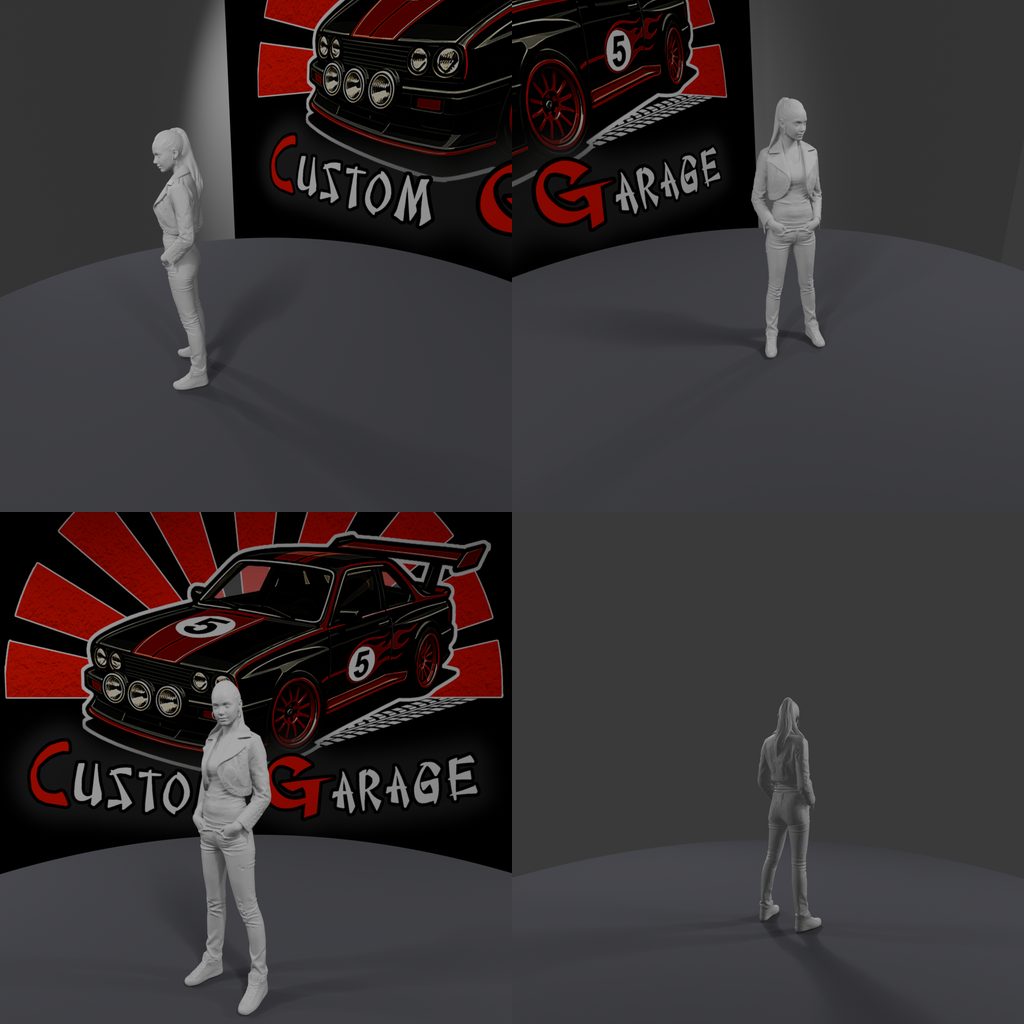 Figuras 3D - Fast & Furious Inspired