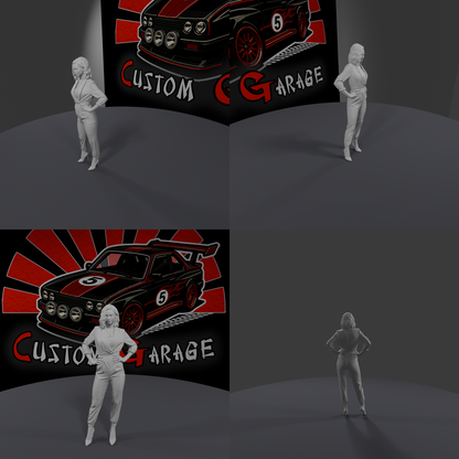 Figuras 3D - Fast & Furious Inspired