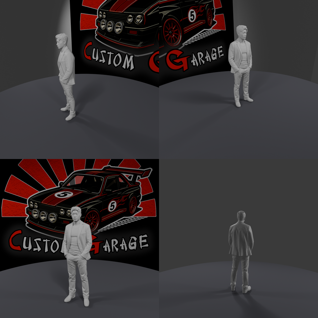 Figuras 3D - Fast & Furious Inspired