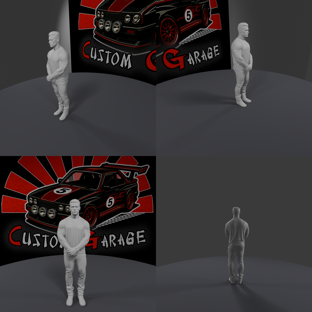 Figuras 3D - Fast & Furious Inspired
