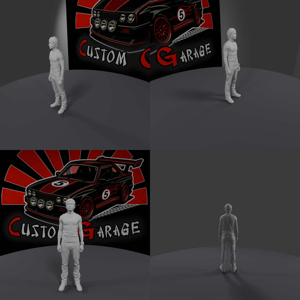 Figuras 3D - Fast & Furious Inspired