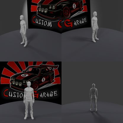Figuras 3D - Fast & Furious Inspired
