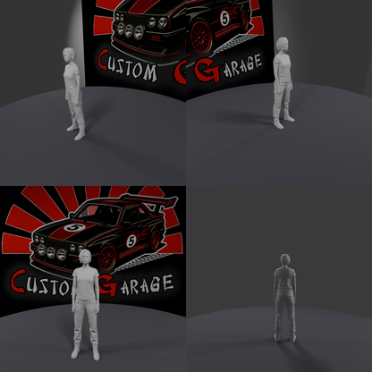 Figuras 3D - Fast & Furious Inspired