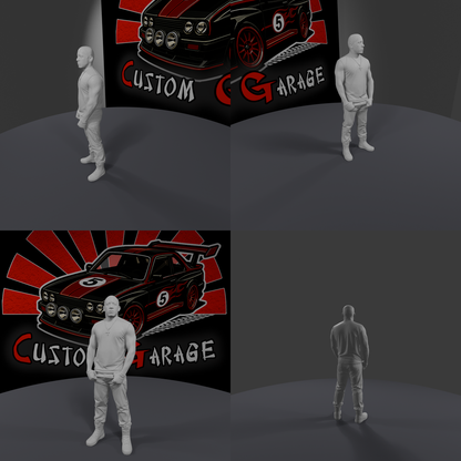 Figuras 3D - Fast & Furious Inspired