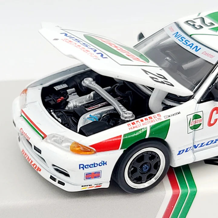 Pop Race PR64-194 Nissan Skyline GT-R BNR32 Castrol #23
