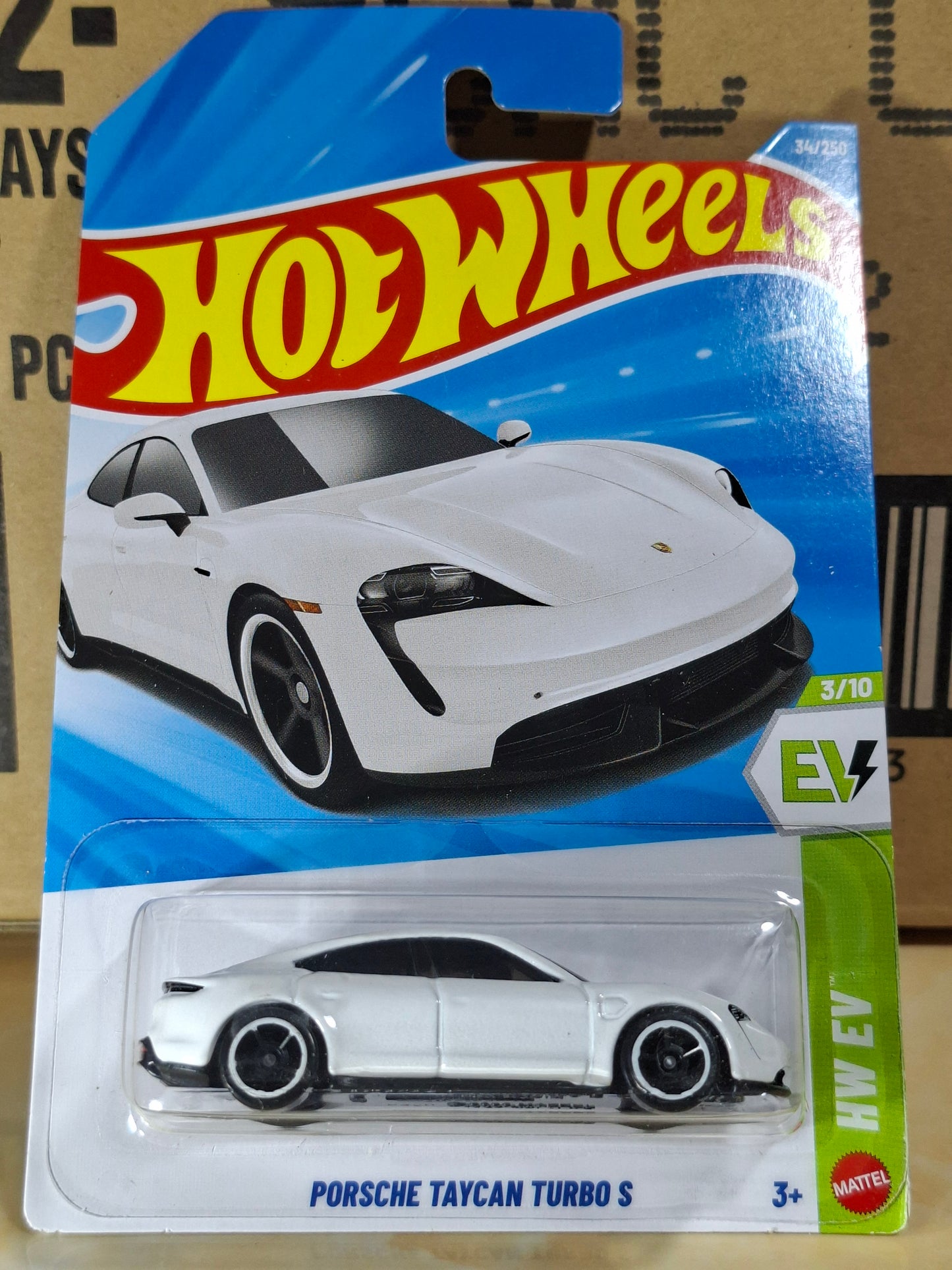 Hot Wheels Porsche Taycan Turbo S - HW EV