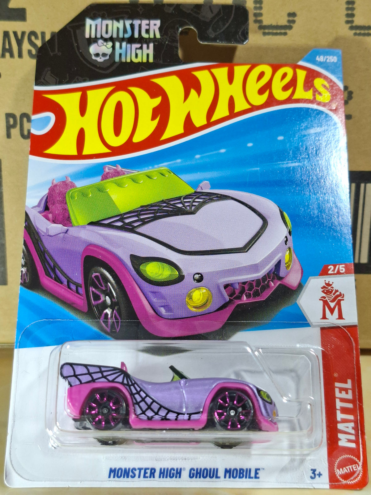 Hot Wheels Monster High Ghoul Mobile