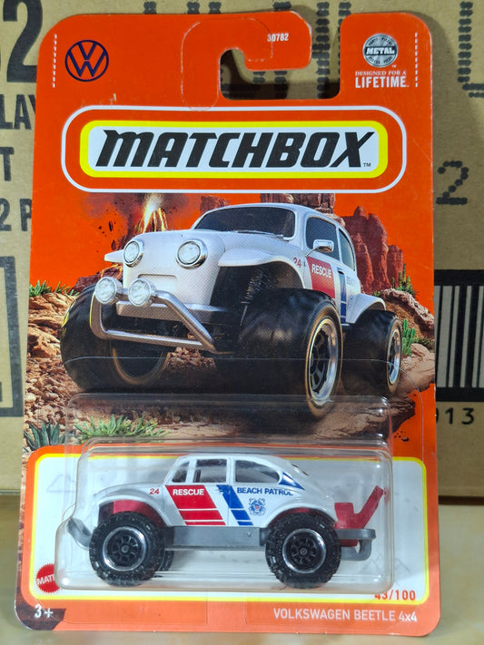 Matchbox Volkswagen Beetle 4x4 - Beach Patrol