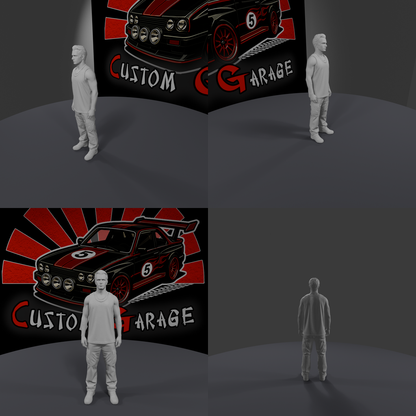 Figuras 3D - Fast & Furious Inspired