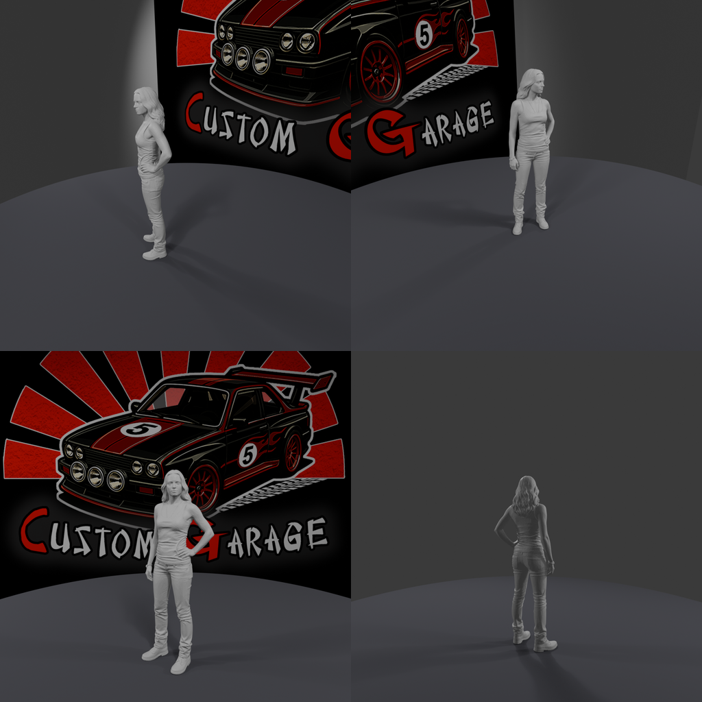 Figuras 3D - Fast & Furious Inspired