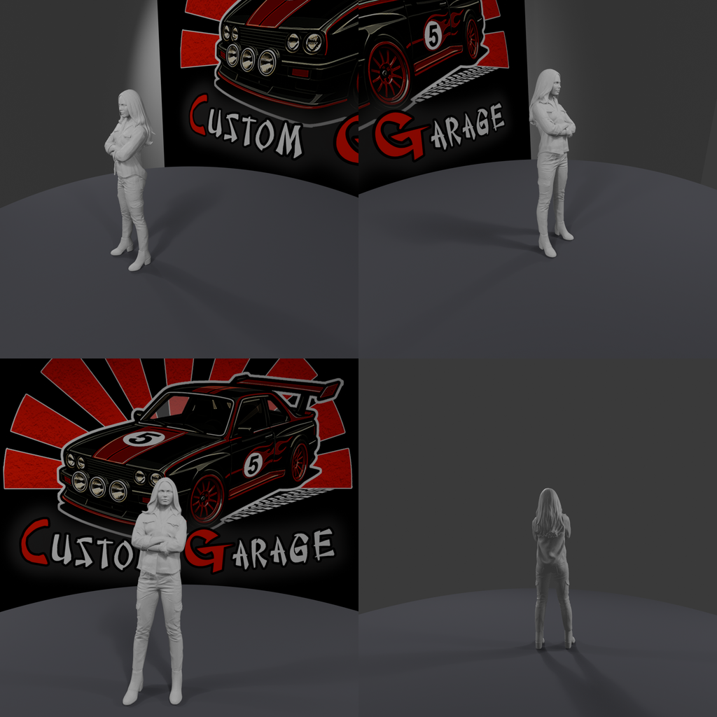 Figuras 3D - Fast & Furious Inspired