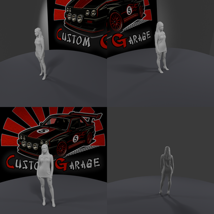 Figuras 3D - Fast & Furious Inspired