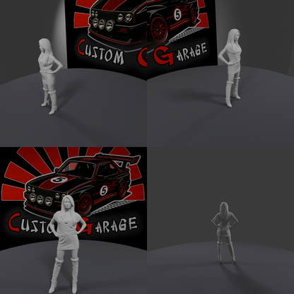Figuras 3D - Fast & Furious Inspired