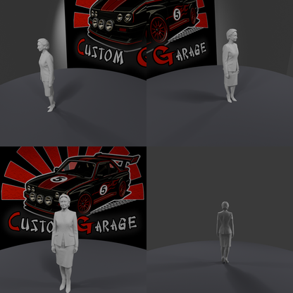 Figuras 3D - Fast & Furious Inspired