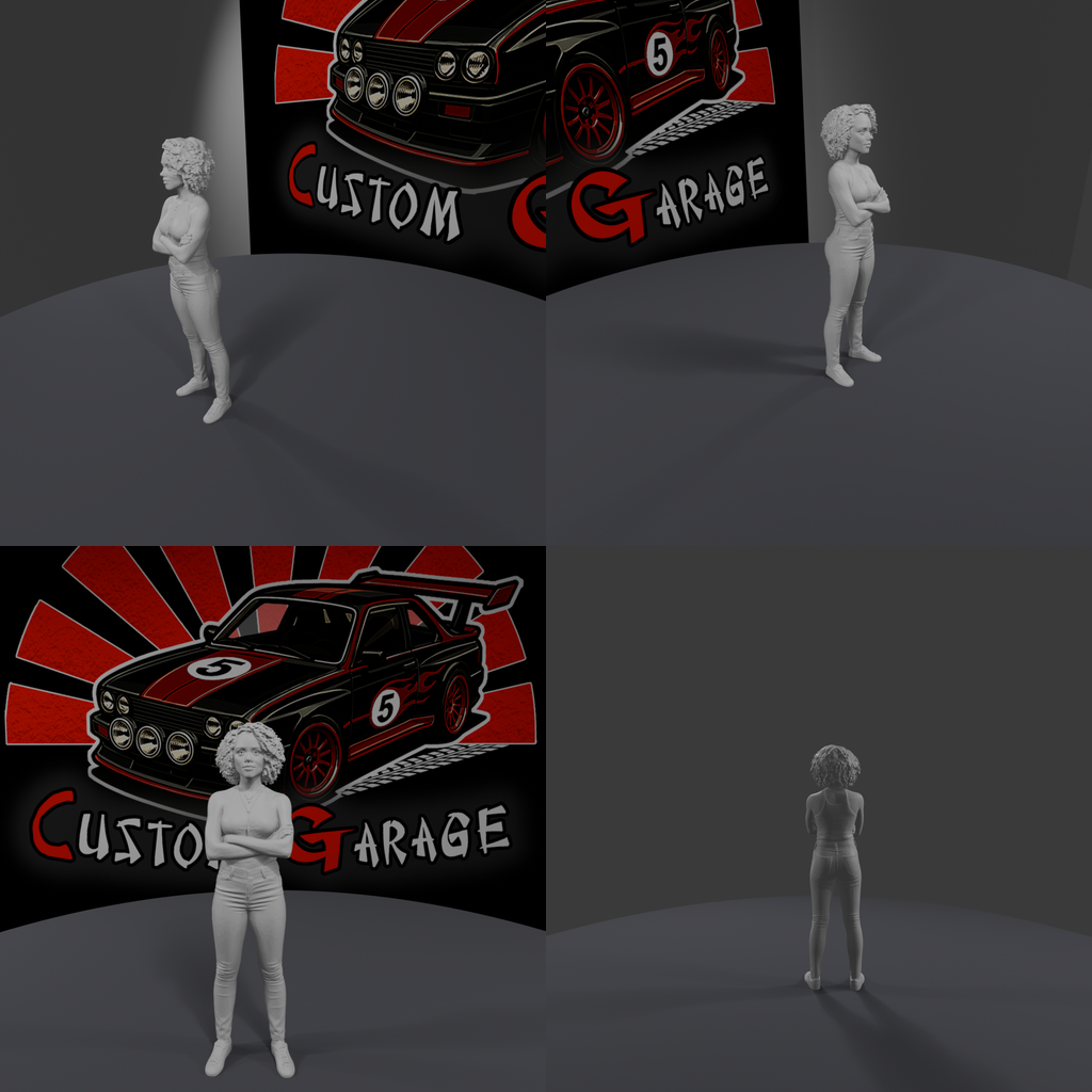 Figuras 3D - Fast & Furious Inspired