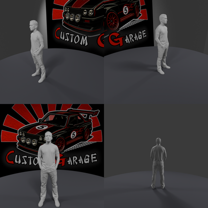 Figuras 3D - Fast & Furious Inspired
