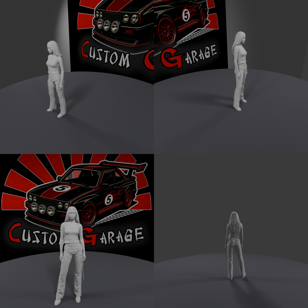 Figuras 3D - Fast & Furious Inspired