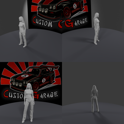 Figuras 3D - Fast & Furious Inspired