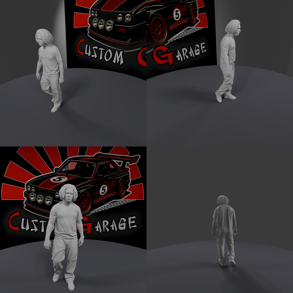 Figuras 3D - Fast & Furious Inspired