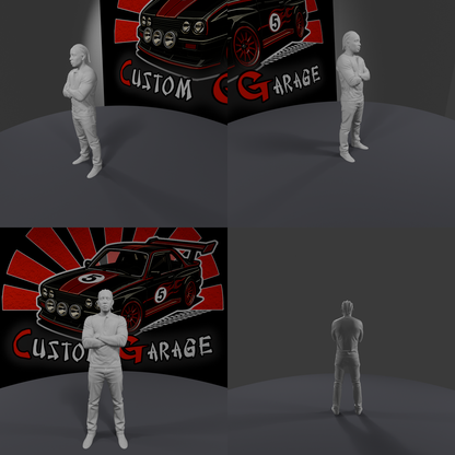 Figuras 3D - Fast & Furious Inspired