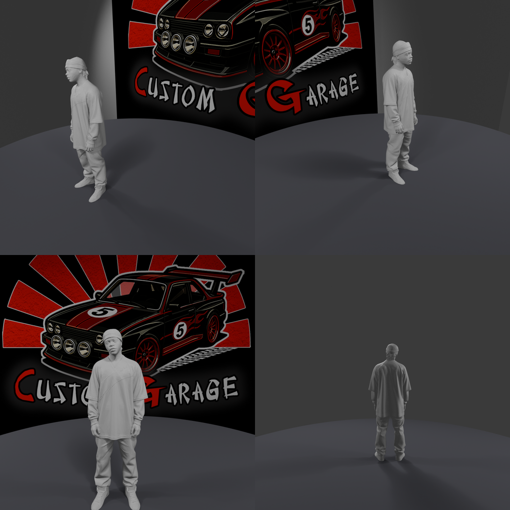 Figuras 3D - Fast & Furious Inspired
