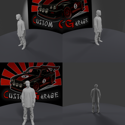 Figuras 3D - Fast & Furious Inspired