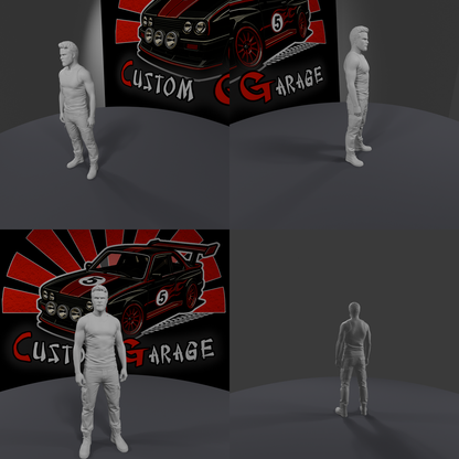 Figuras 3D - Fast & Furious Inspired