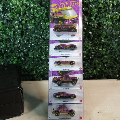 Protector Hotwheels para coleccion de 6 carros basicos